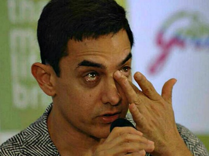 Aamir Khan Crying