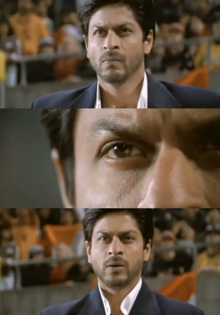 Shahrukh Khan as Kabir Khan penalty shoot out scene yaha marega chak de india