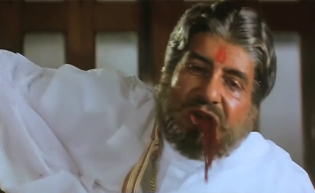 Thakur Bhanupratap Singh Vomiting Blood in sooryavansham 