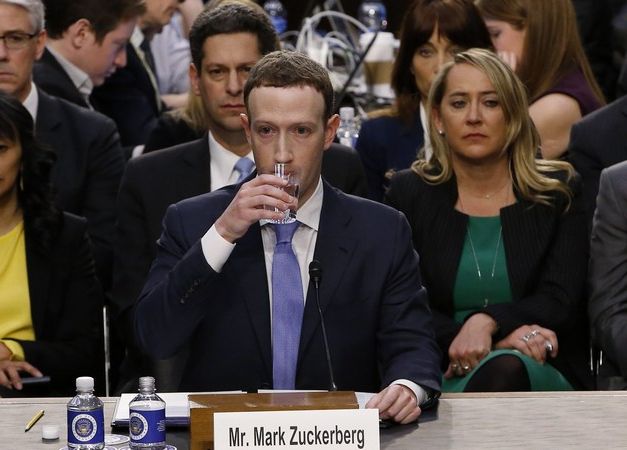 Mark Zuckerberg Sipping Water meme template