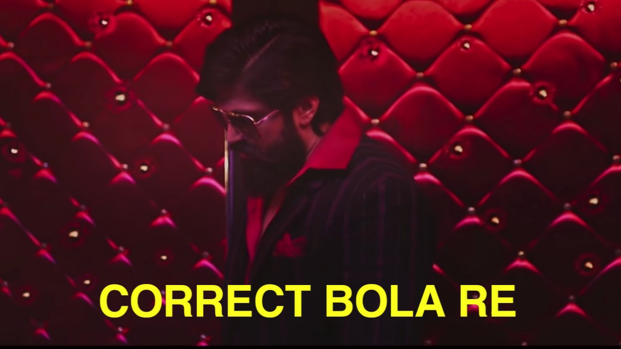 Correct bola re - Indian Meme Templates