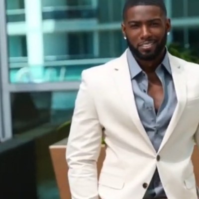 Donny Savage In A White Suit