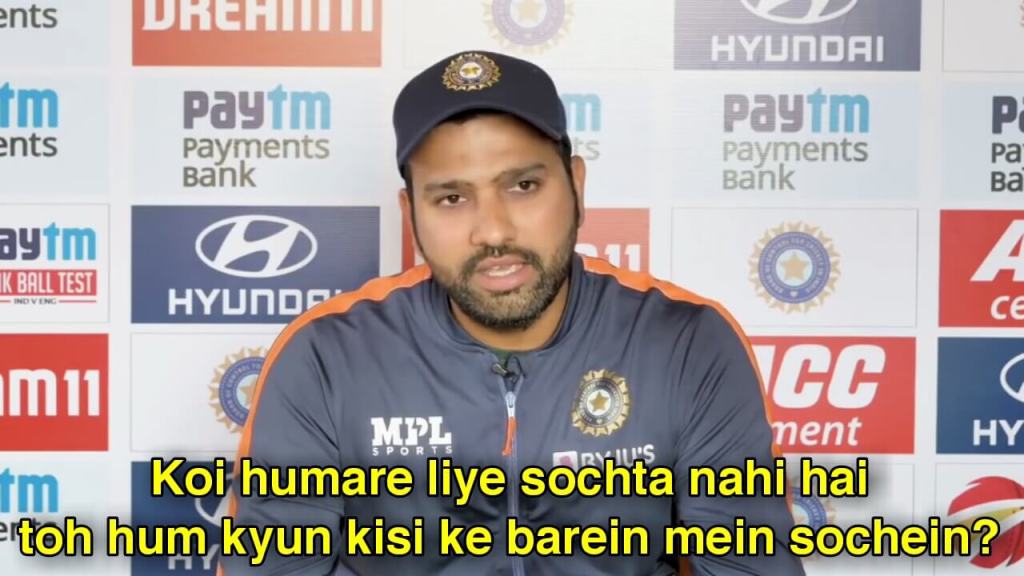Koi humare liye sochta nahi hai, toh hum kyun kisi ke barein mein ...