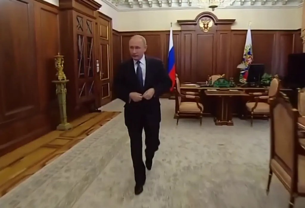 Putin Walking