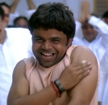 rajpal yadav happily going to fight