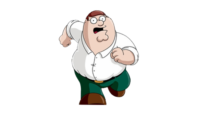 worst mistake of my life Peter Griffin running meme template